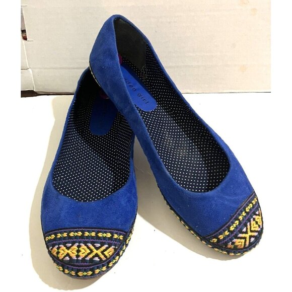 Madden Girl Womens Size 8.5 Blue Flats shoes - Picture 1 of 8
